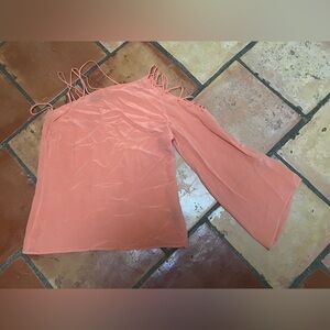 One shoulder Versace top